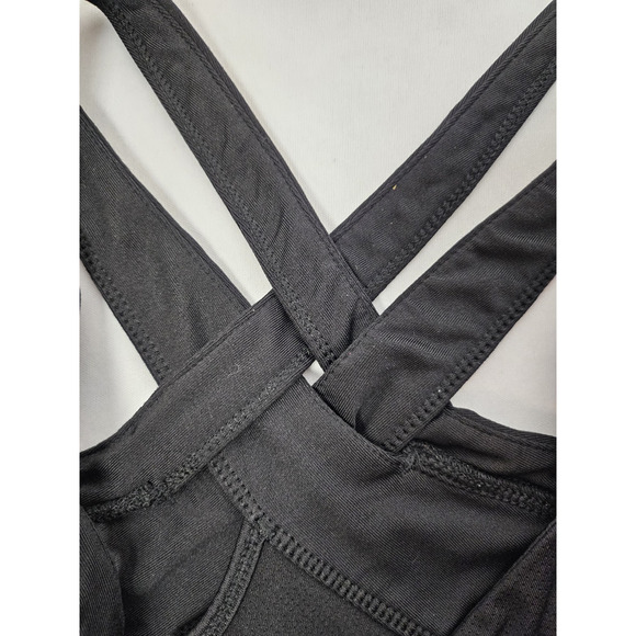 Womens DANSKIN XL BLACK Athletic Workout TANK Top Racerback style lightweight - Picture 4 of 8